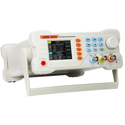 VICTOR2060H 60MHz DDS Dual channel Various Waveform Range Frequency 100MHz USB Function Digital Signal Generator Counter